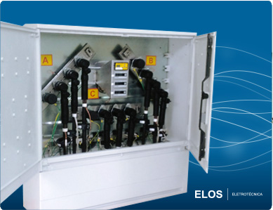 Cabine de distribuição primária - ELOS Eletrotécnica